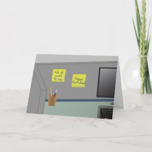 Alles Gute zum Geburtstag, von allen uns! Karte