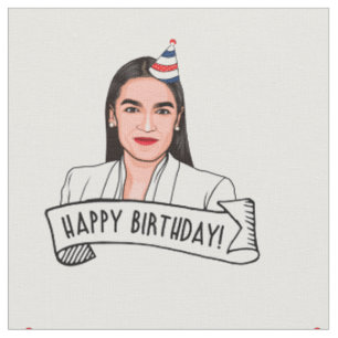 Alles Gute zum Geburtstag von AOC Stoff