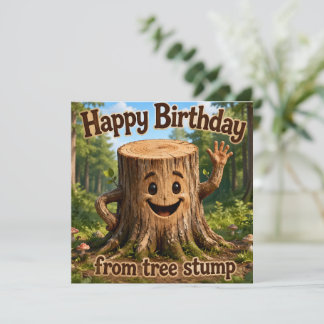 Alles Gute zum Geburtstag von Baumstumpf/Kinderkar