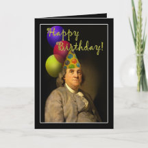 Alles Gute zum Geburtstag von Ben Franklin