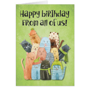 Alles Gute zum Geburtstag von der Funny Card