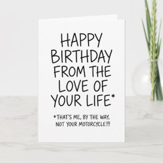 Alles Gute zum Geburtstag von der Liebe deines Leb Karte