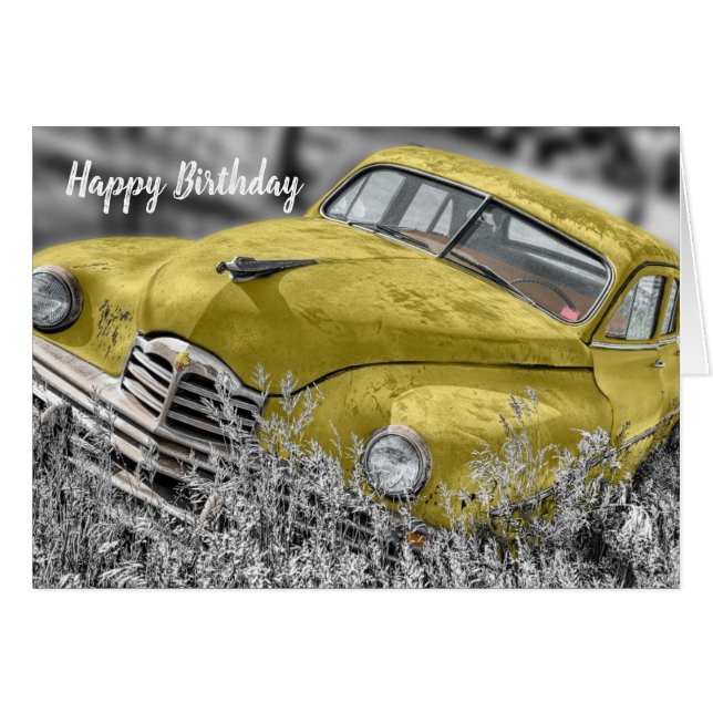 Alles Gute zum Geburtstag von einem alten Haufen (Vorderseite (Horizontal))