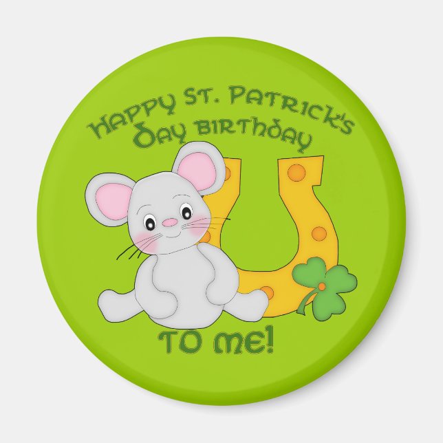 Alles Gute zum Geburtstag von St. Patrick! Magnet (Vorne)