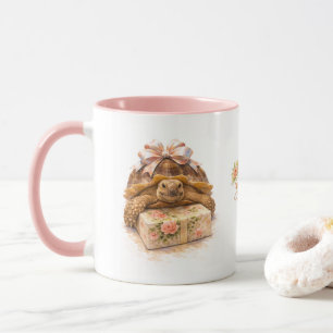Alles Gute zum Geburtstag Wasserfarben Sulcata-Sch Tasse