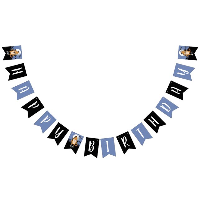 Alles Gute zum Geburtstag Werewolf Vollmond und Fl Wimpelkette (Alle)