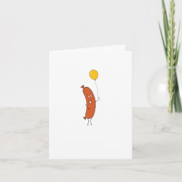 Alles Gute zum Geburtstag Wurst Karte