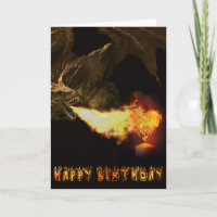 Alles Gute zum Geburtstag Wyvern-Drache Liebhaber 
