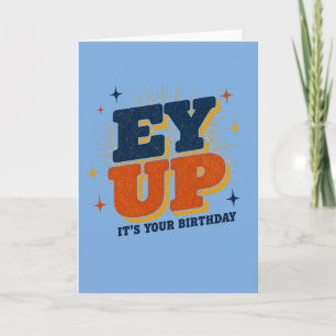 Alles Gute zum Geburtstag Yorkshire Karte