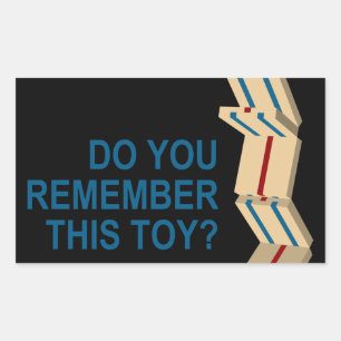 Alles Gute zum Geburtstag (zerrtes Papier) Rechteckiger Aufkleber