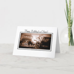 Alles Gute zum Geburtstag zu einem Klassiker Karte