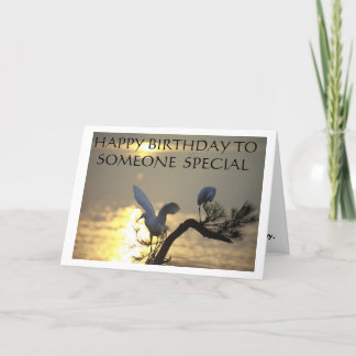 ALLES GUTE ZUM GEBURTSTAG ZU JEMAND SPEZIELL KARTE