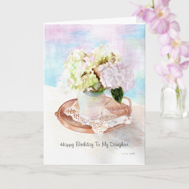 Alles Gute zum Geburtstag Tochter Karte