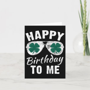 Alles Gute zum Geburtstag zu mir St. Patrick's Day Karte