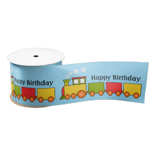 Alles Gute zum Geburtstag Zug Satinband
