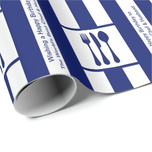 Alles Gute zum Geburtstag zum besten Koch und zum Geschenkpapier