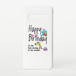 Alles Gute zum Geburtstag zum besten Papa der Welt Samsung Galaxy S10 Hülle