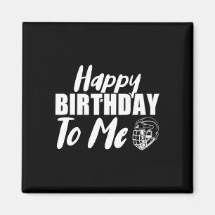 Alles Gute zum Geburtstag zum Eishockey-Eishockeys Magnet
