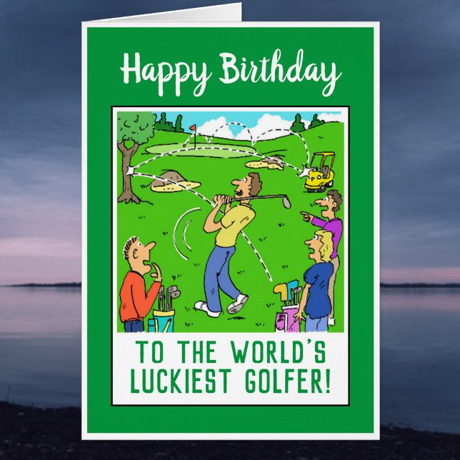 Alles Gute zum Geburtstag zum Golfer Funny (Von Creator hochgeladen)
