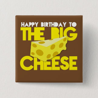 Alles Gute zum Geburtstag zum GROSSEN KÄSE Button