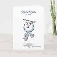 Alles Gute zum Geburtstag zum Mutterschaf!