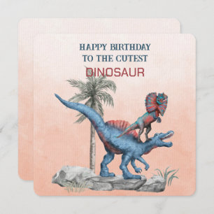 Alles Gute zum Geburtstag zum Niedlichen DINOSAUR