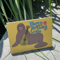 Alles Gute zum Geburtstag zum Uke Hawaiian Monk Si