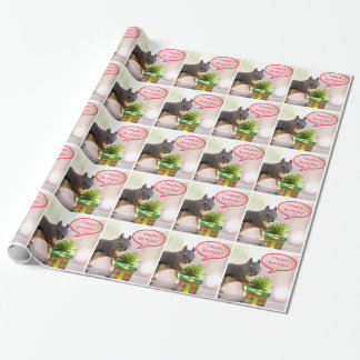 Alles- Gute zum Geburtstageichhörnchen Geschenkpapier