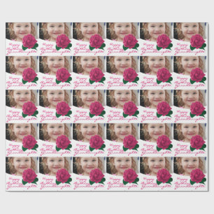 Alles Gute zum Geburtstagenkelinrosa Packpapier