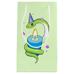 Alles- Gute zum Geburtstaggrün-Party-Schlange, di Kleine Geschenktüte