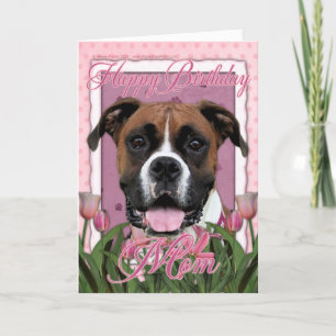 Alles- Gute zum GeburtstagMama - Boxer - Vindy Karte