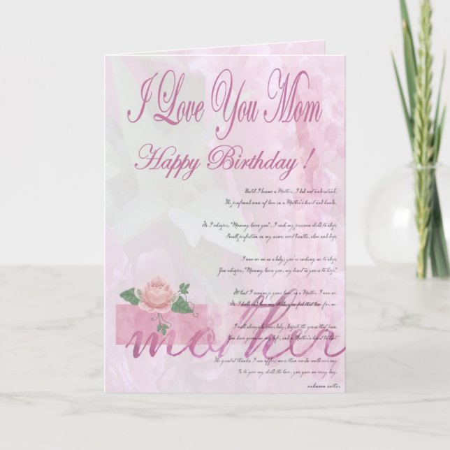 Alles Gute zum Geburtstag Tochter Karte