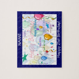 Alles- Gute zum Geburtstagpuzzlespiel Puzzle