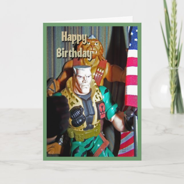 Alles- Gute zum Geburtstagspielwaren für Jungen Karte (Vorderseite)