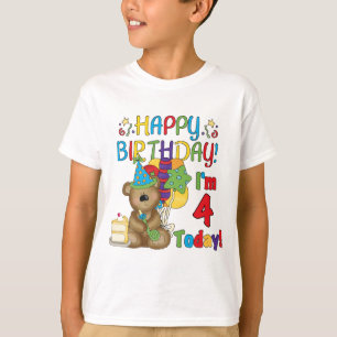 Alles Gute zum Geburtstagteddy-Bärn-4. T - Shirts