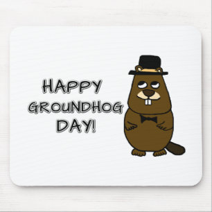 Alles Gute zum Groundhog Day! Mousepad