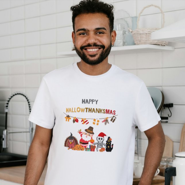 Alles Gute zum hallowthanksmas! saisonabhängig T-Shirt (Von Creator hochgeladen)