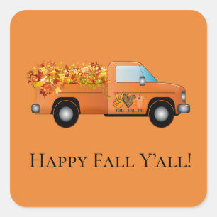 Alles Gute zum Herbst! Aufkleber