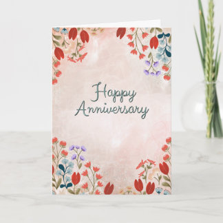 Alles Gute zum Hochzeitstag Karte