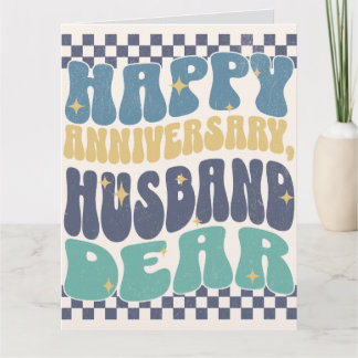 Alles Gute zum Hochzeitstag Karte für Ehemann - Ze