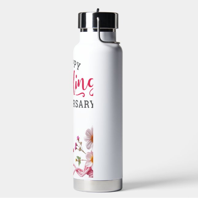Alles Gute zum Hochzeitstag  Trinkflasche (Links)