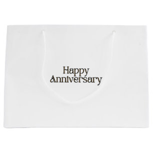 Alles Gute zum Jubiläum Große Geschenktasche Geschenktüte