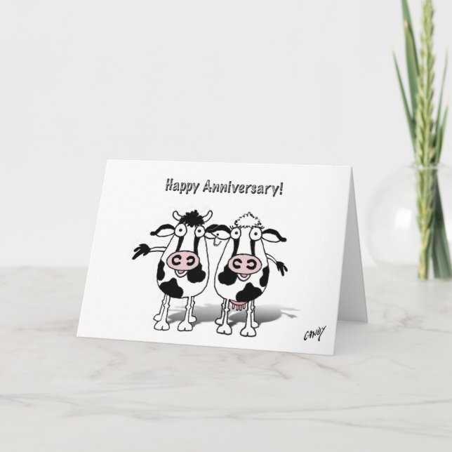 Alles Gute zum Jubiläum! Karte (Vorderseite)