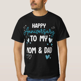 Alles Gute zum Jubiläum meiner Mama & Vater T-Shirt