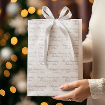 Alles Gute zum Jubiläum Skript mit Namen White Sil