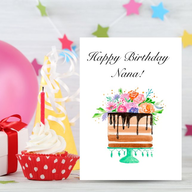 Alles- Gute zum Karte (Sweet Delights: Personalize the Perfect Birthday Card for Your Nana!)