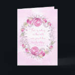 Alles- Gute zum Karte<br><div class="desc">Schöne alles Gute zum Geburtstagkarte mit rosa Watercolor-Rosen Wreath,  der ein Thomas von Aquin Zitat "dort gestaltet,  ist nichts auf dieser Erde,  die taxierter als wahre Freundschaft ist."</div>