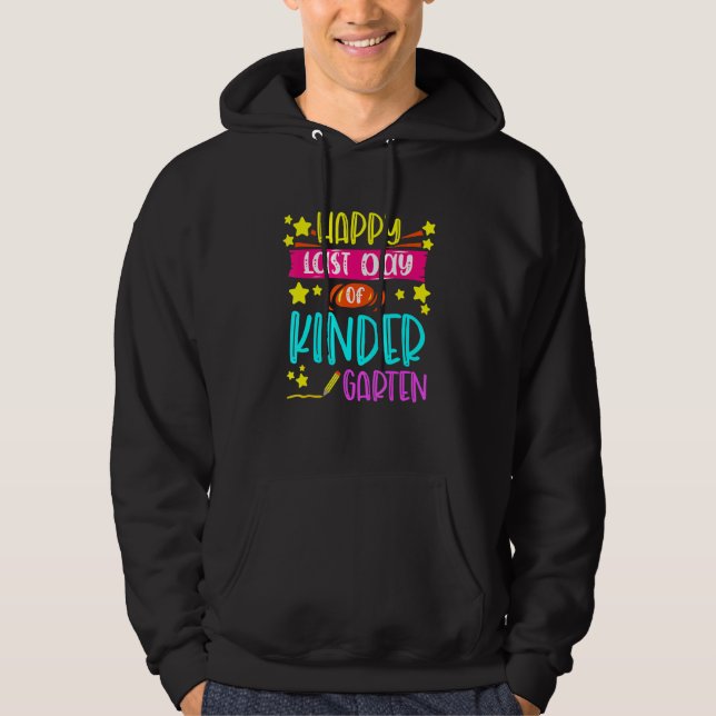 Alles Gute zum letzten Kindergartentag Hoodie (Vorderseite)