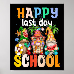 Alles Gute zum letzten Schullehrertag Poster