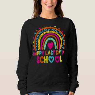 Alles Gute zum letzten Schullehrertag Sweatshirt